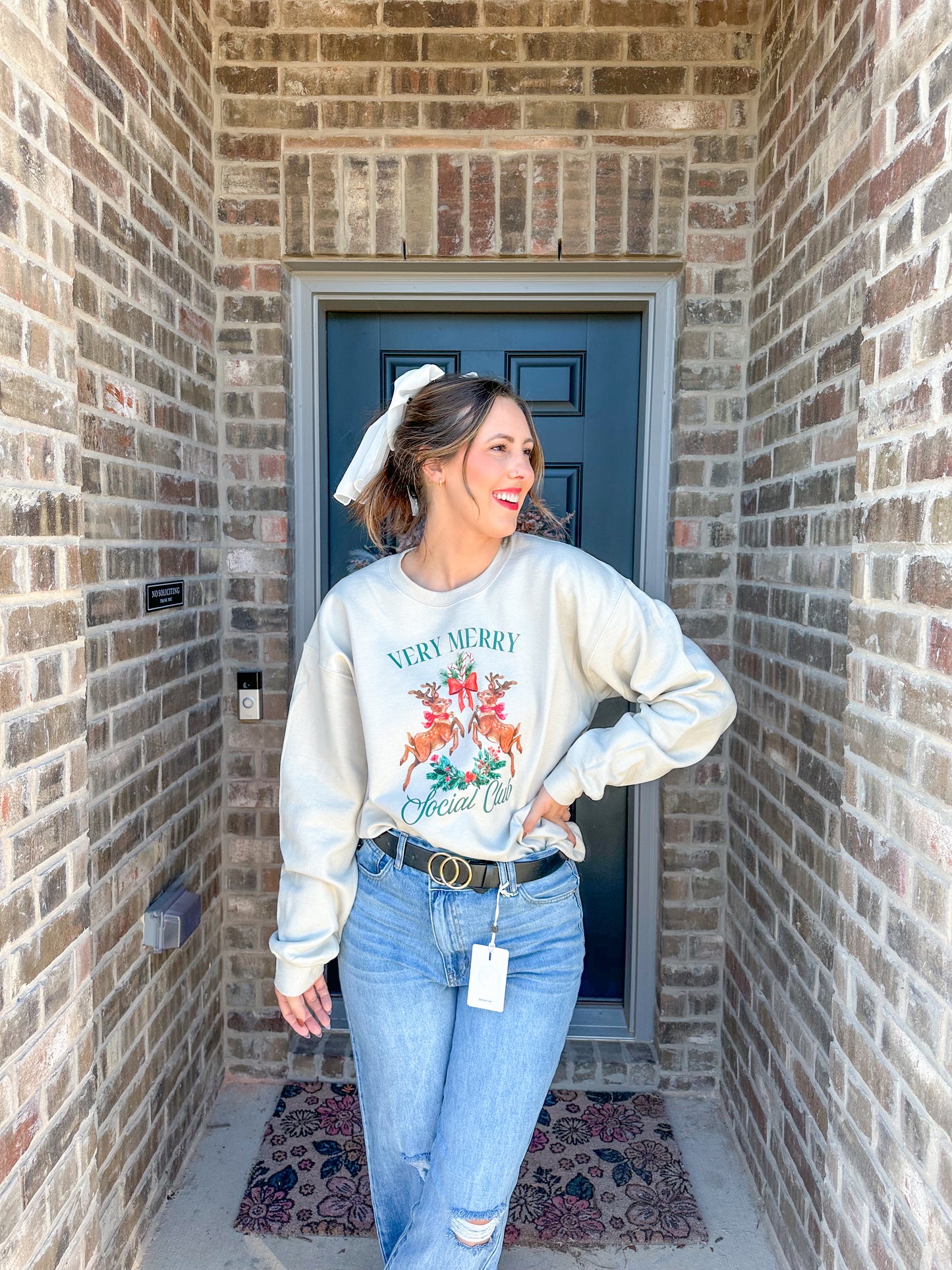 Very Merry Social Club Pullover *LAST ONE*