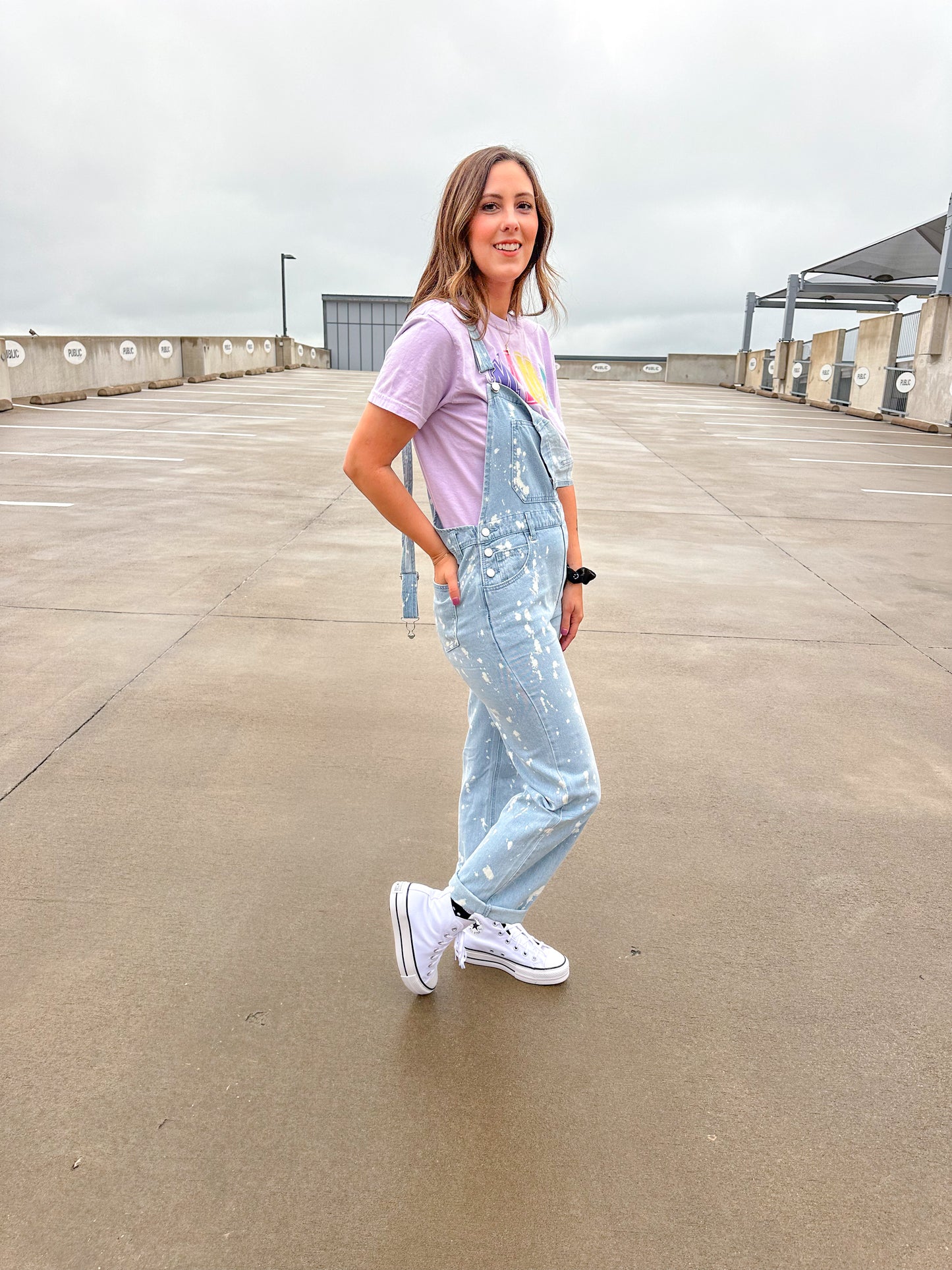 In the Garden Denim Overalls