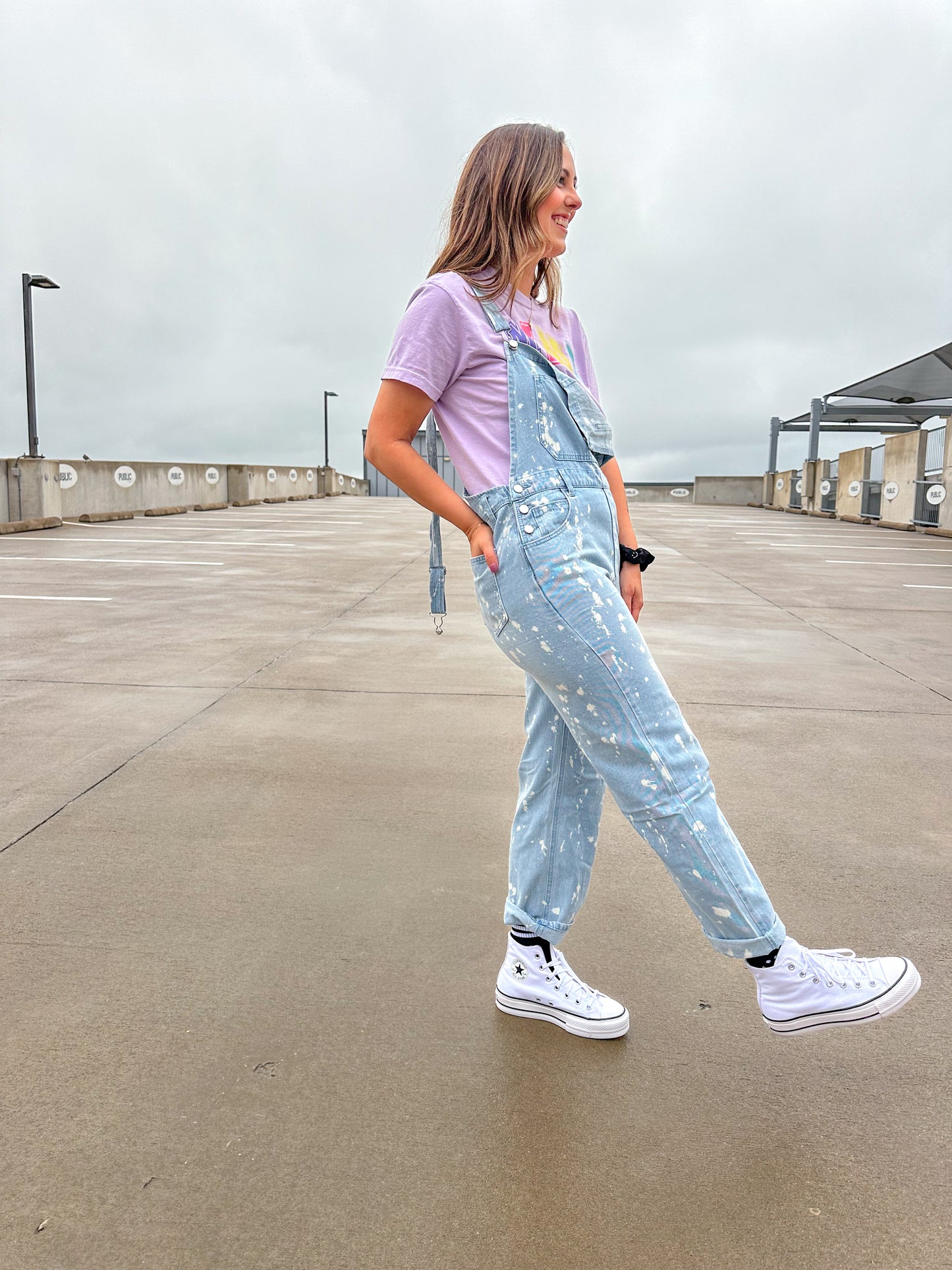 In the Garden Denim Overalls