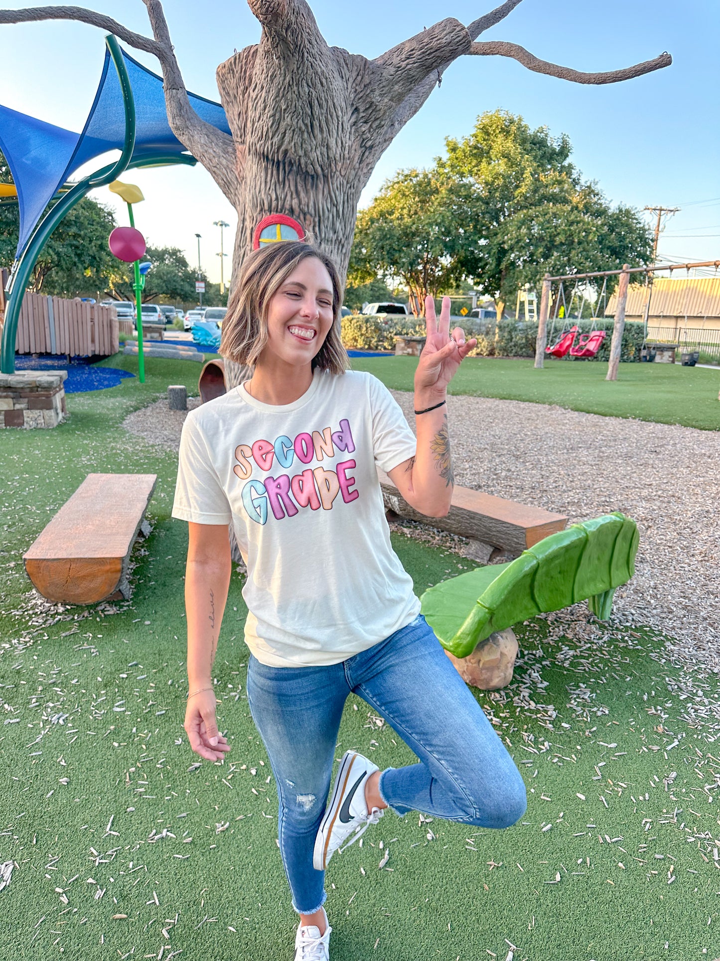 Bright Grade Level Tee