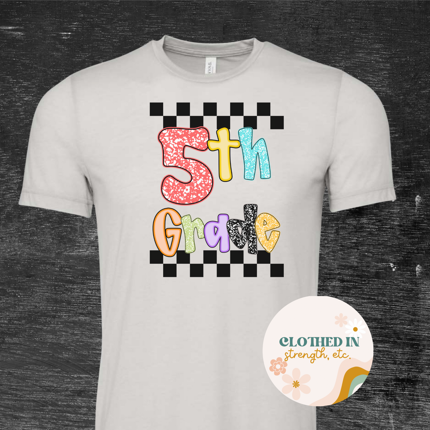 Composition Journal Inspired Grade Level Tee