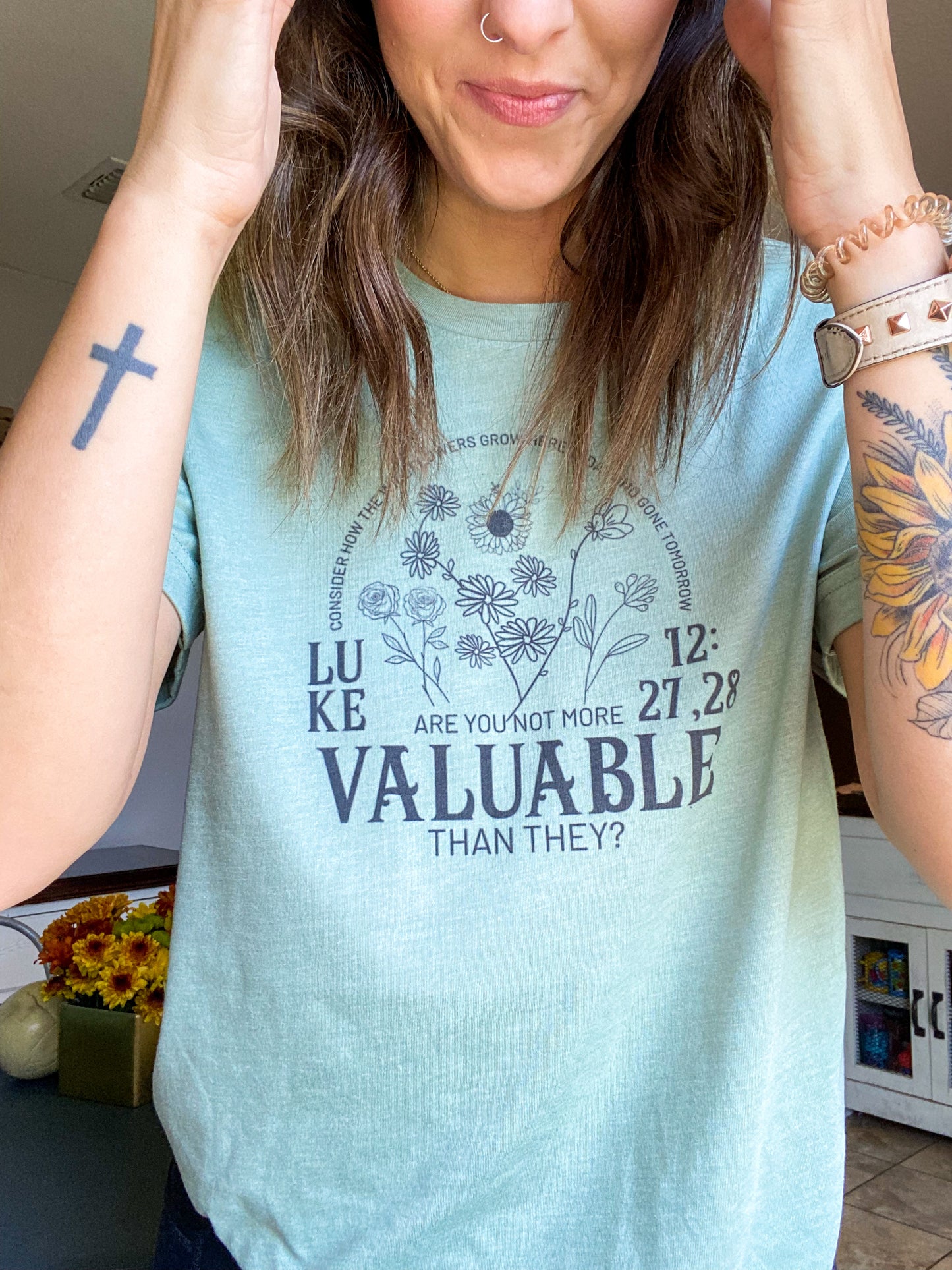 Consider The Wildflowers Luke 12 Tee