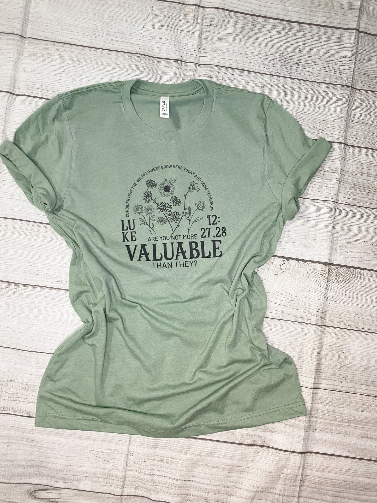 Consider The Wildflowers Luke 12 Tee