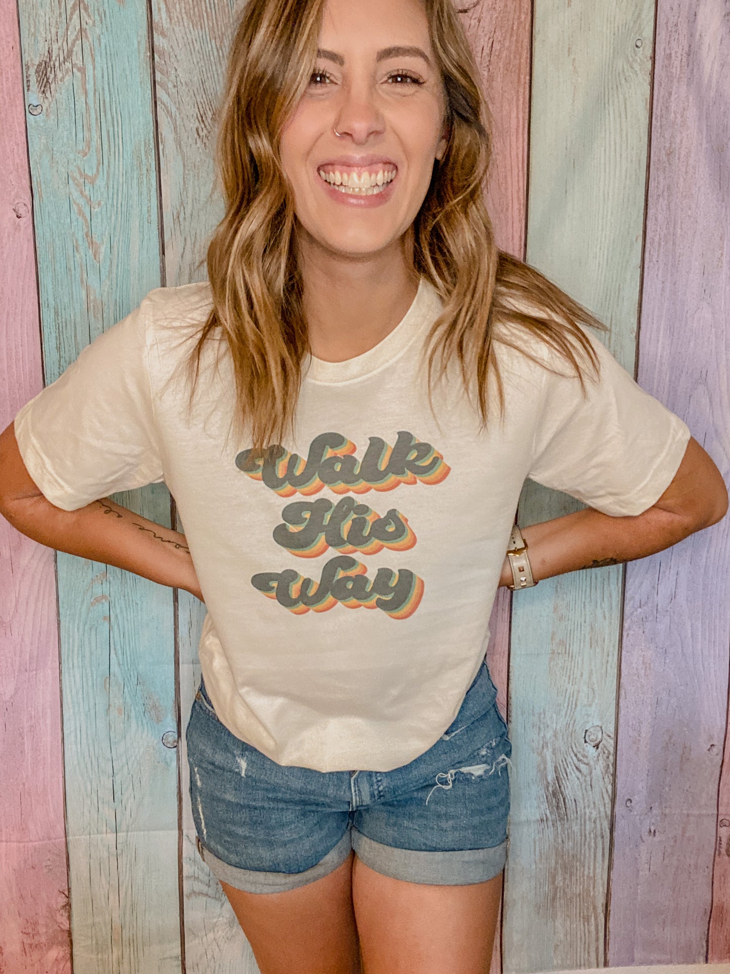 Walk His Way Tee