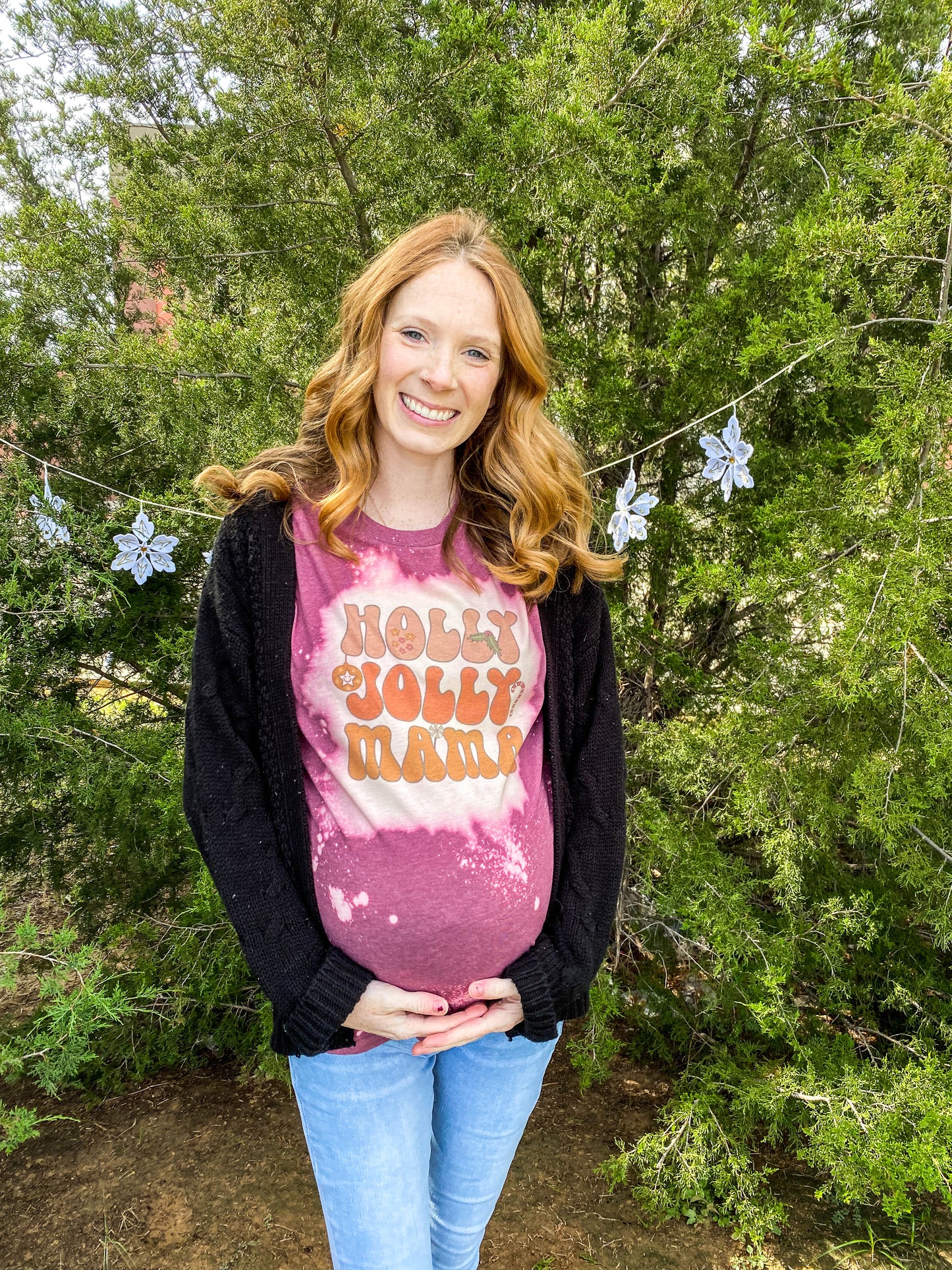 Holly Jolly Mama Tee