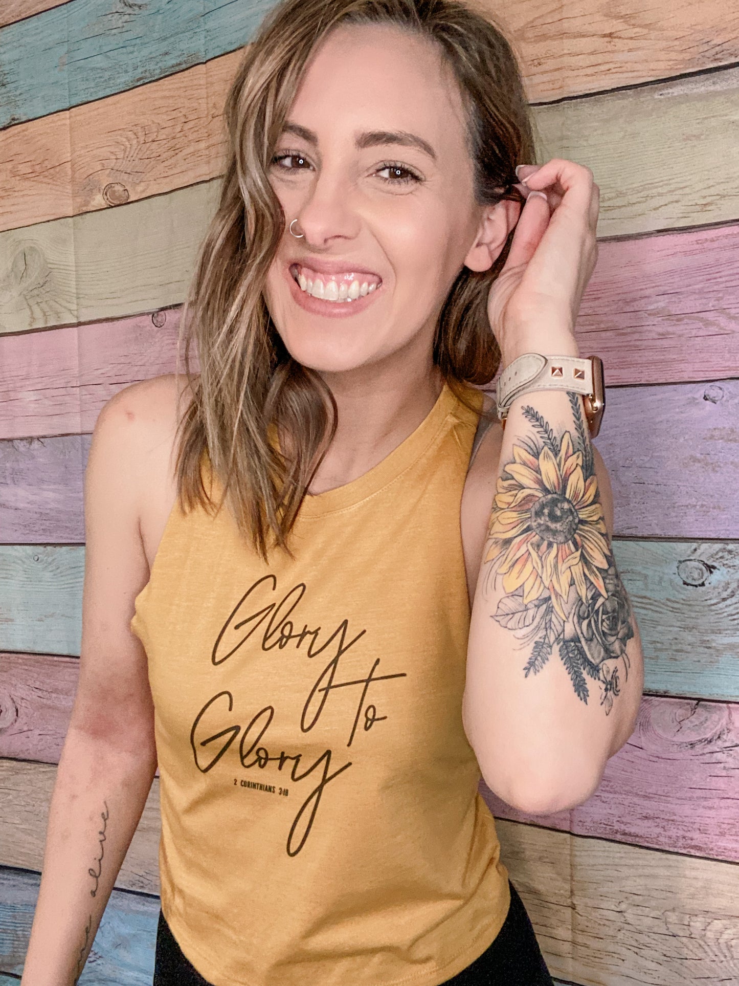 Glory to Glory Racerback Tank