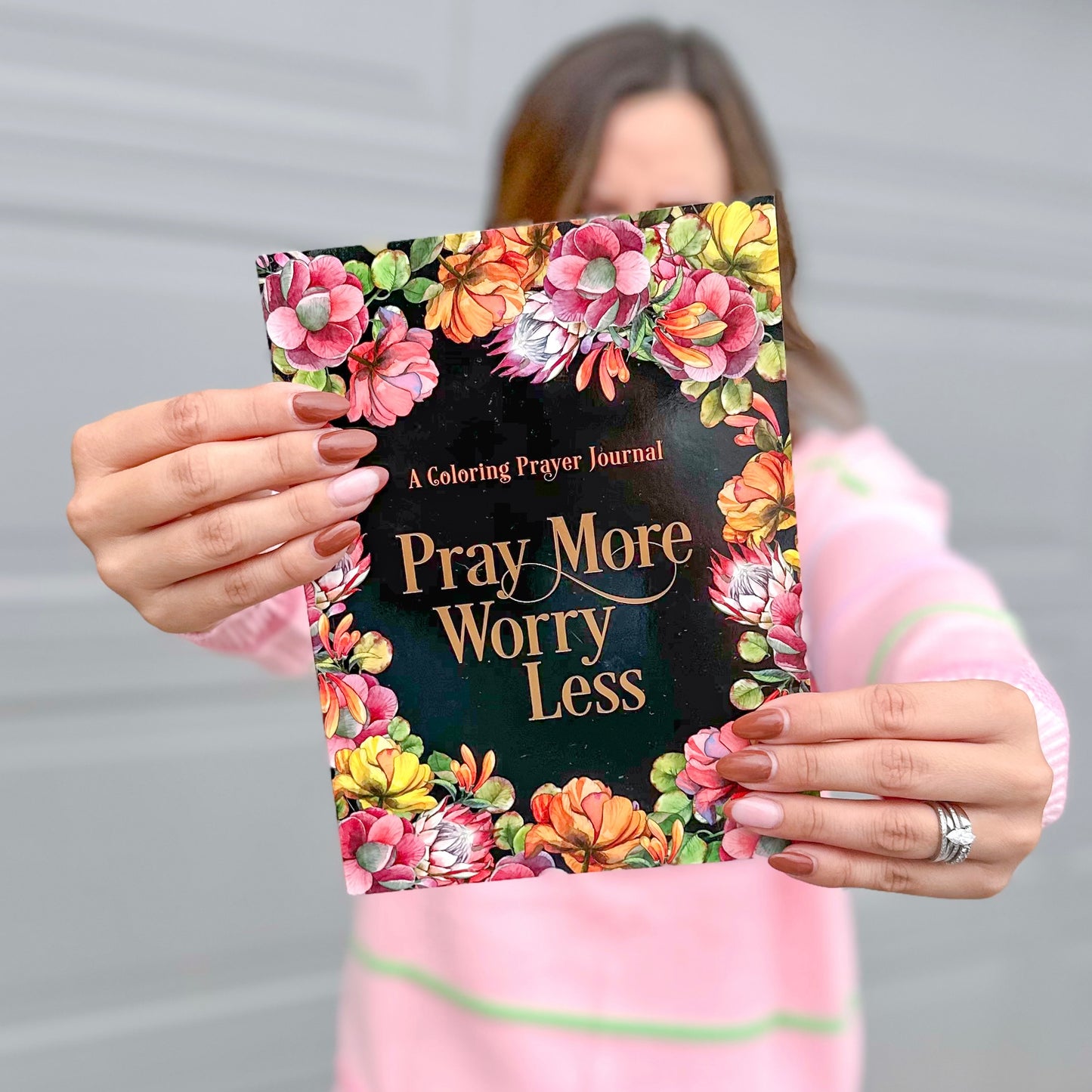 Pray More, Worry Less: Prayer Journal & Coloring Book