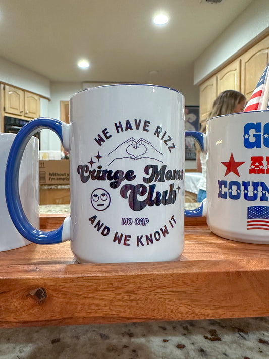 Cringe Moms Club Coffee Mug