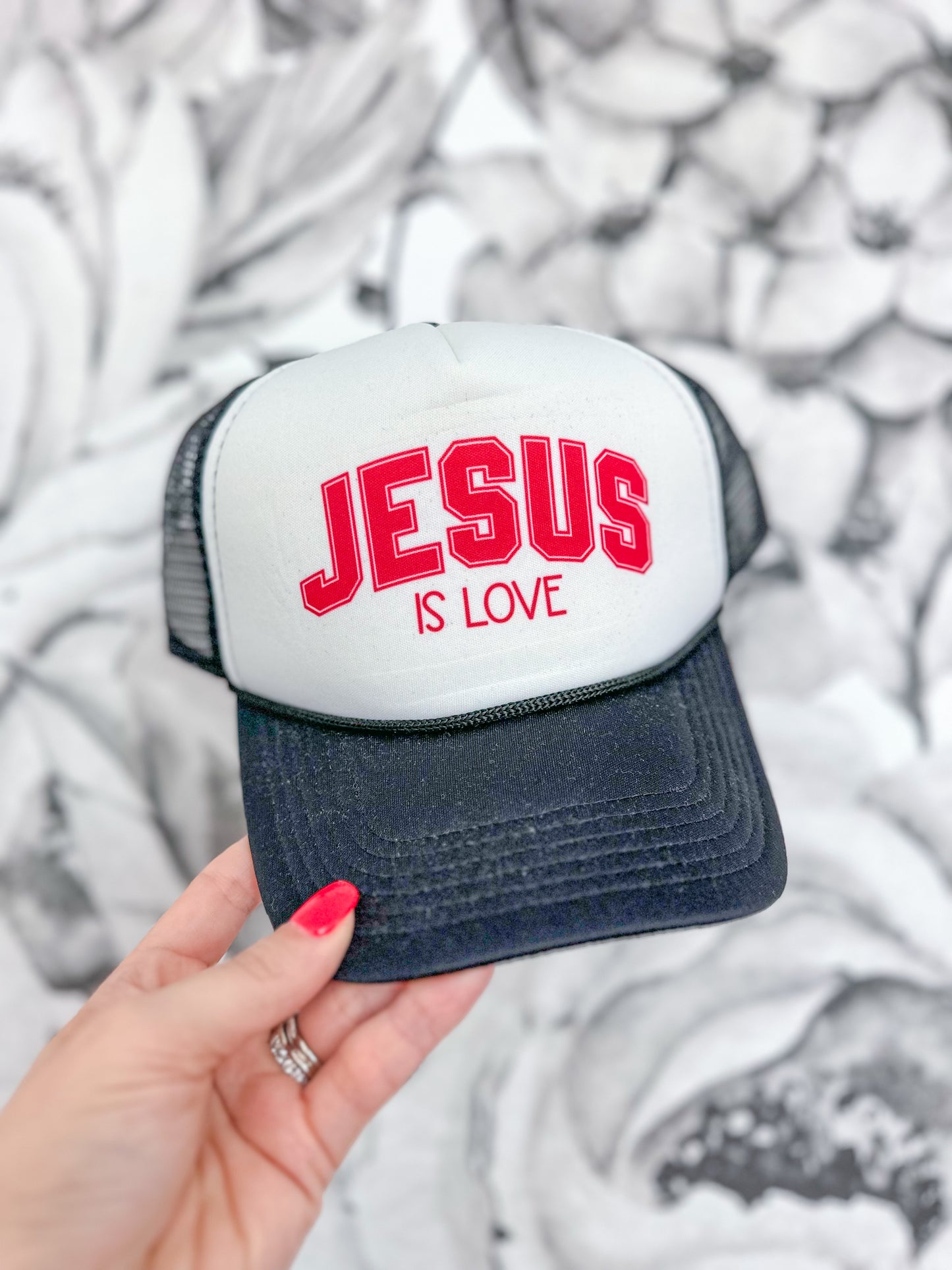 Jesus Is Love Trucker Hat *2 Options*