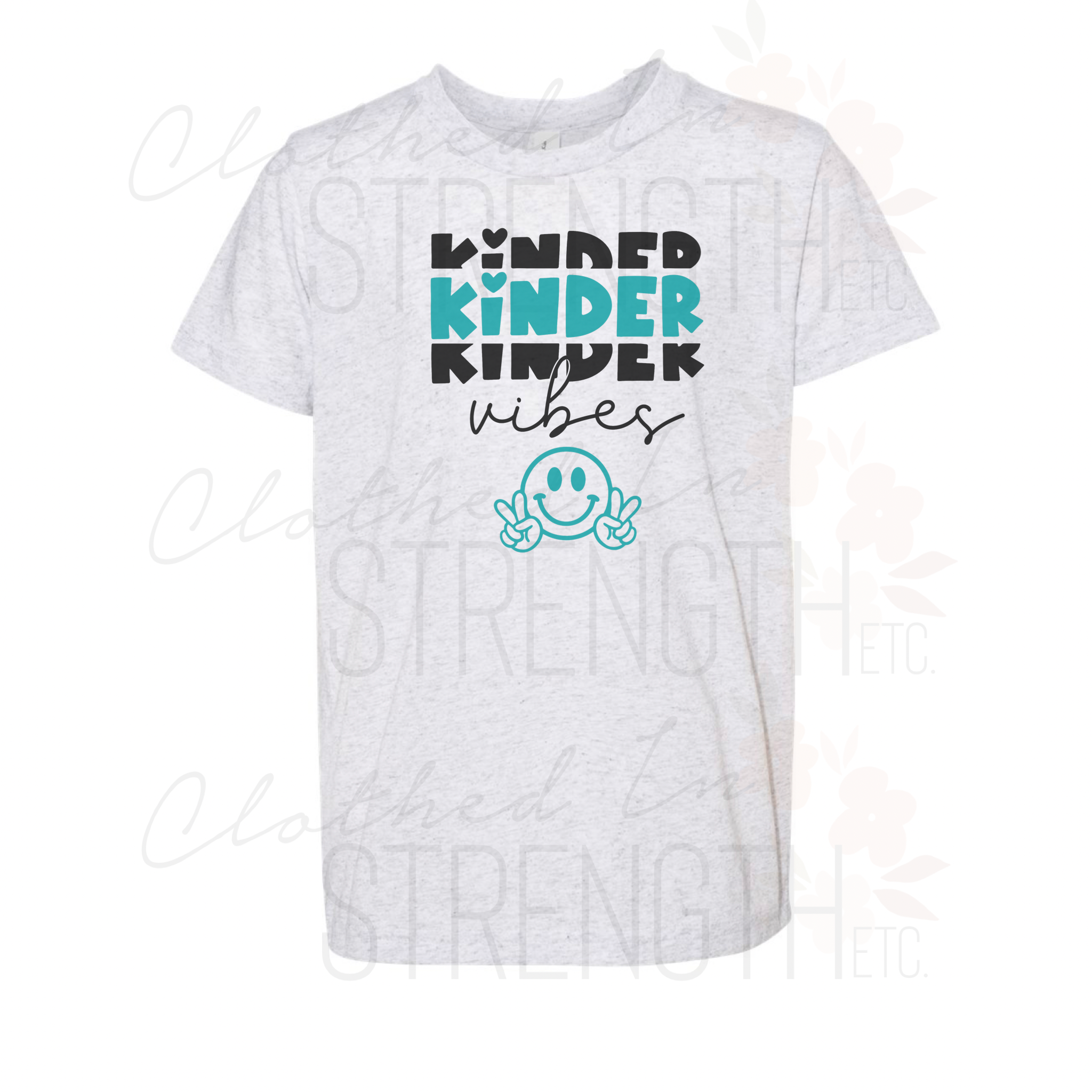 Kinder Vibes Stacked Tee