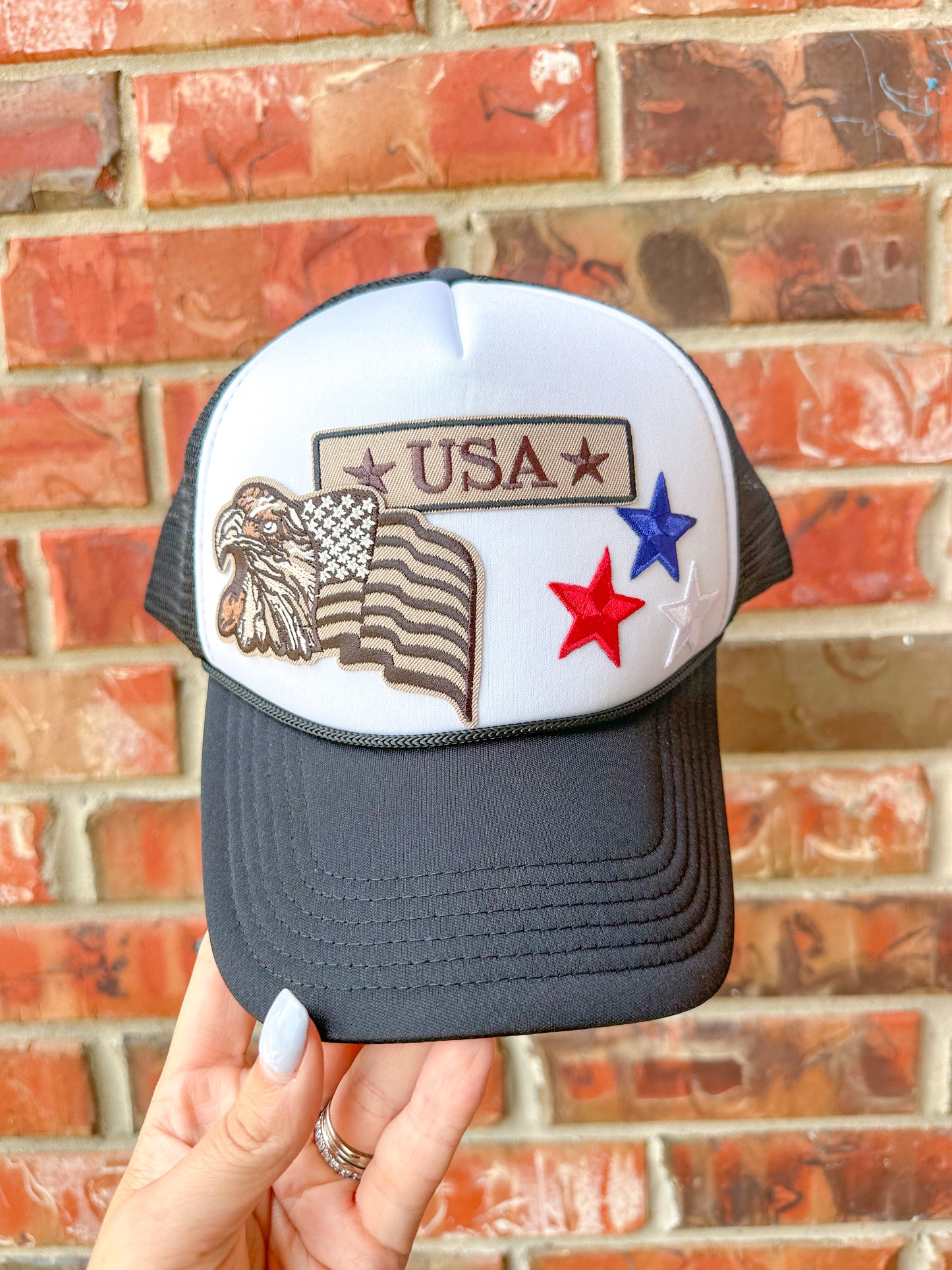 Land of the Free Trucker Hat