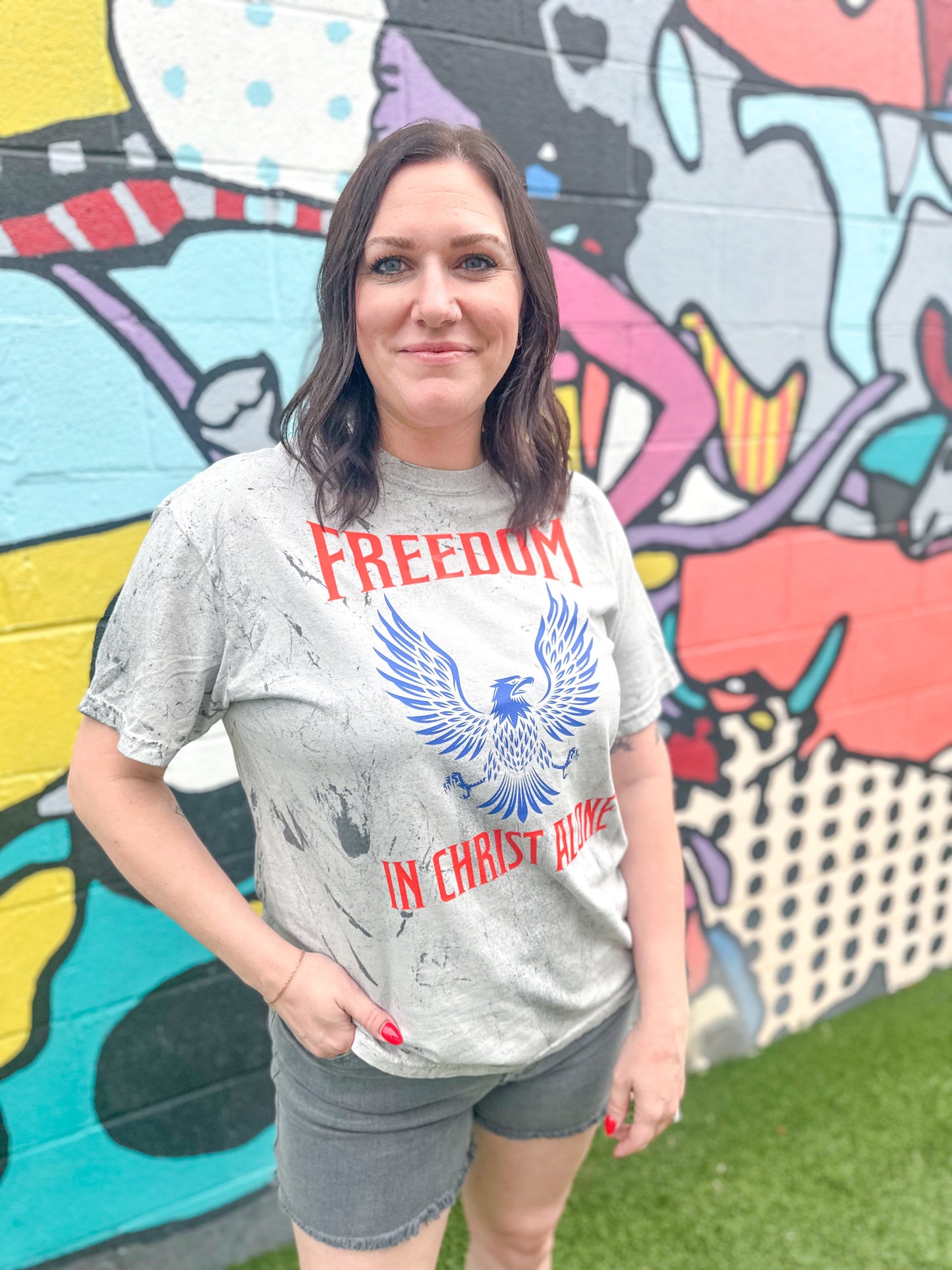 Freedom In Christ Tee