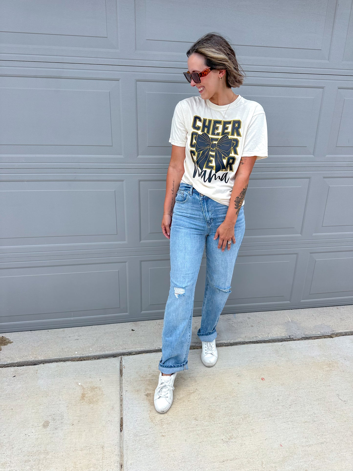 Cheer Mama Bow Tee