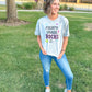 My Grade Level ROCKS (Adult Mineral Wash Tee)