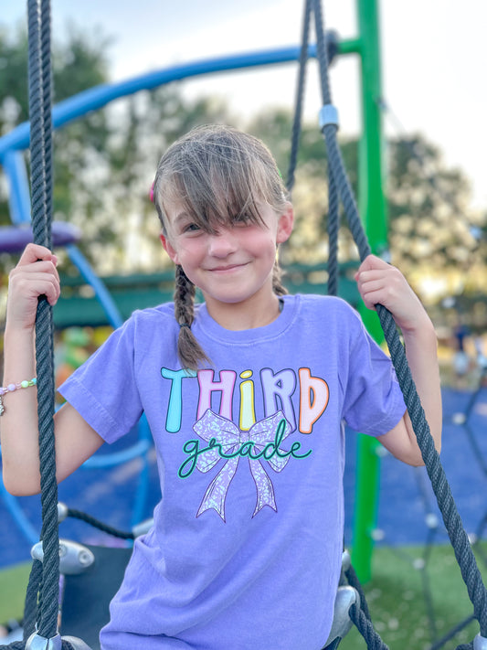 Grade Level Bow Tee