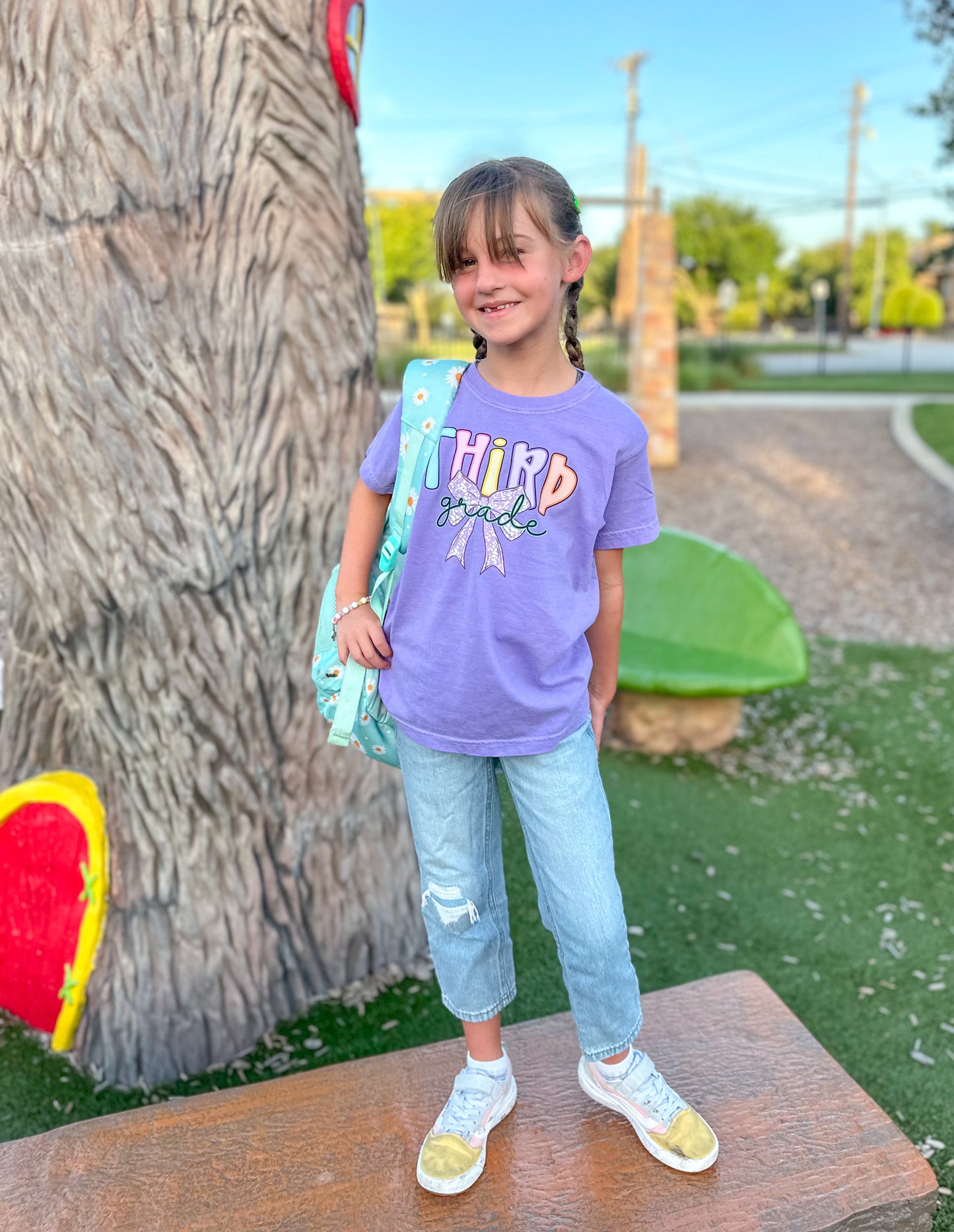 Grade Level Bow Tee