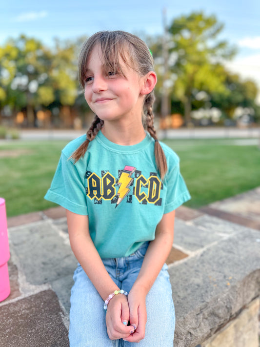 Leopard ABCD Tee