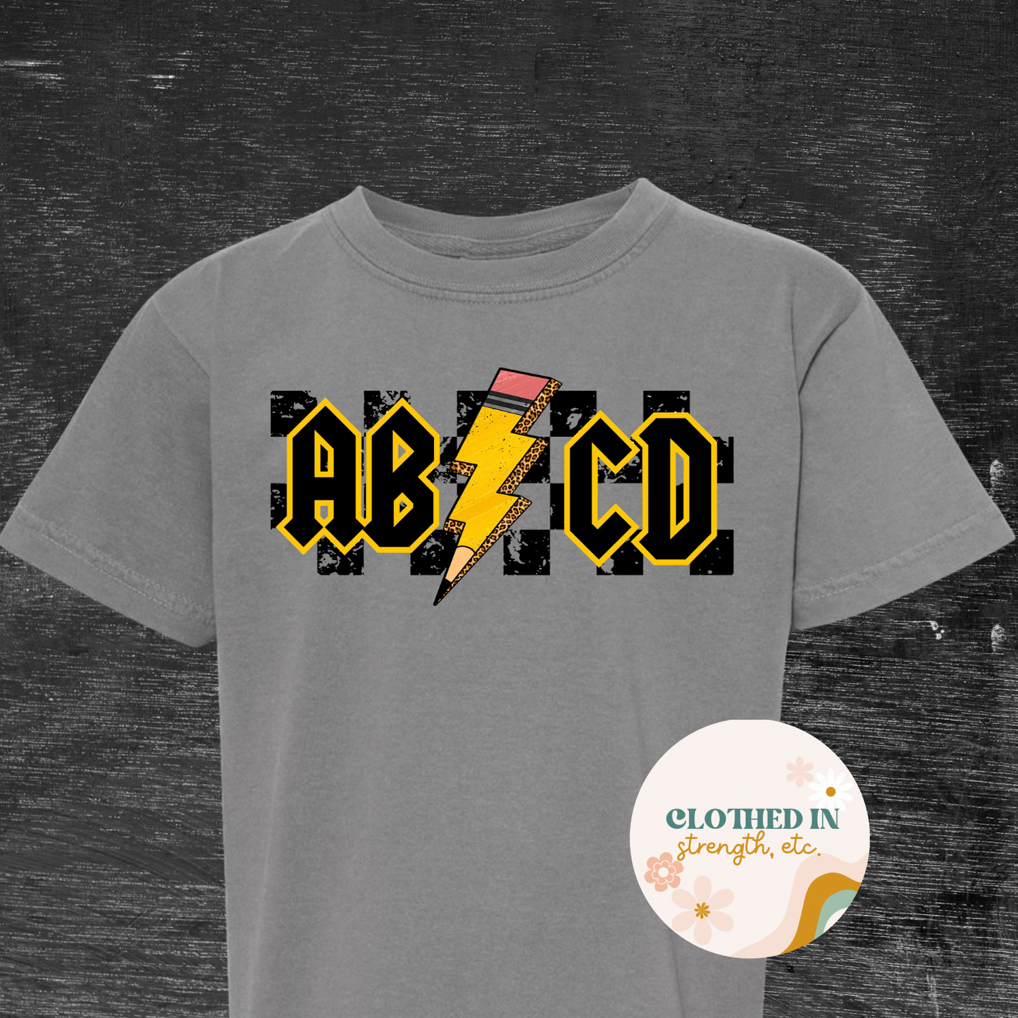Leopard ABCD Tee