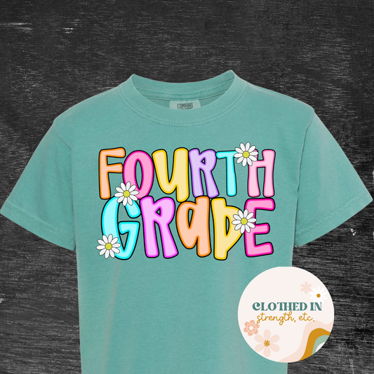 Daisy & Bright Grade Level Tees