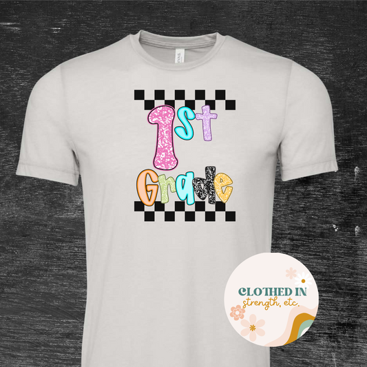 Composition Journal Inspired Grade Level Tee