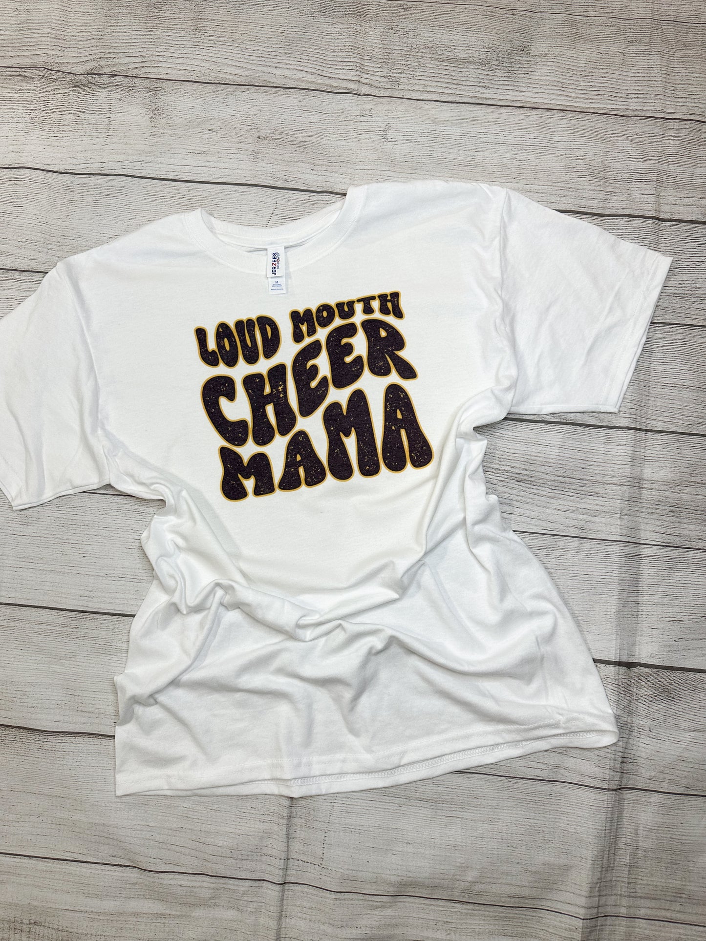 Loud Mouth Cheer Mama Tee