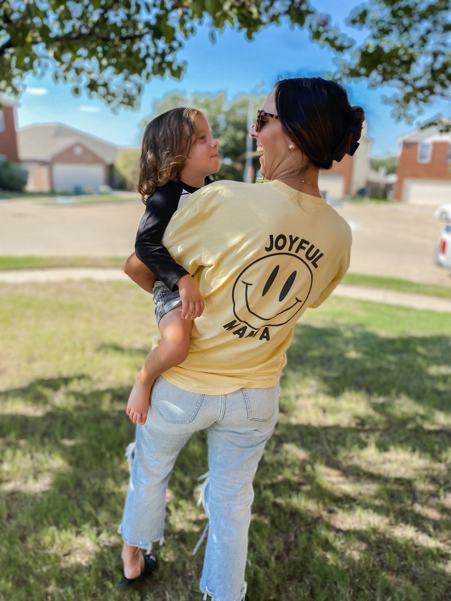 Joyful Mama Comfort Colors Pocket Tee