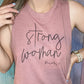 Strong Woman Cropped Tank
