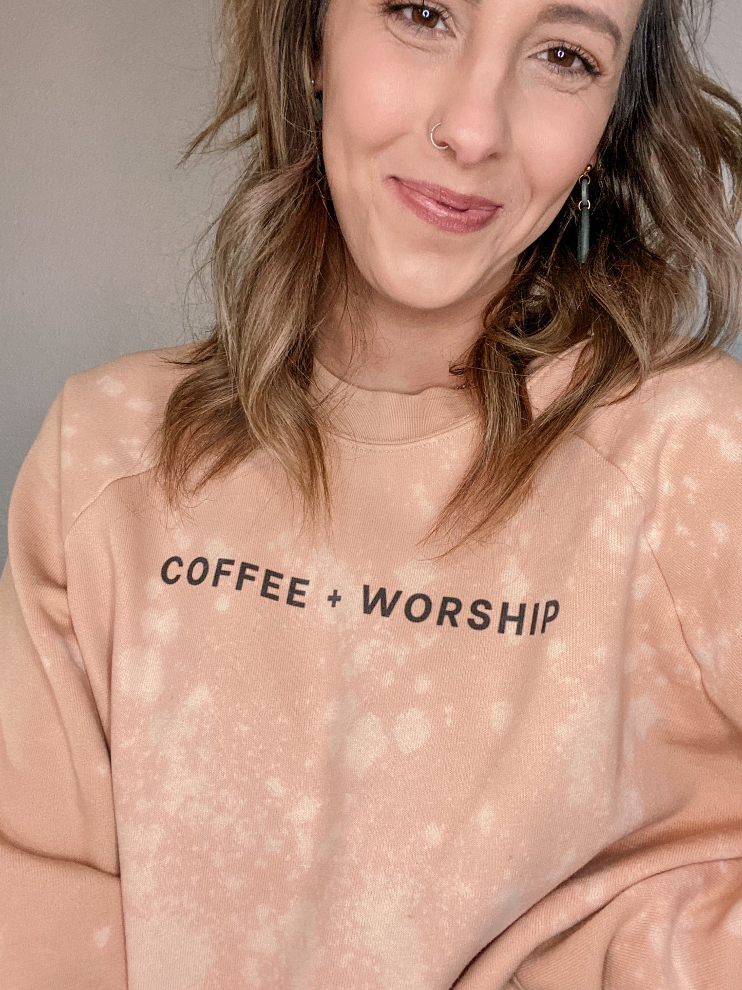 Coffee + Worship Pullover