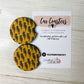 Lightening Bolt Car Coasters