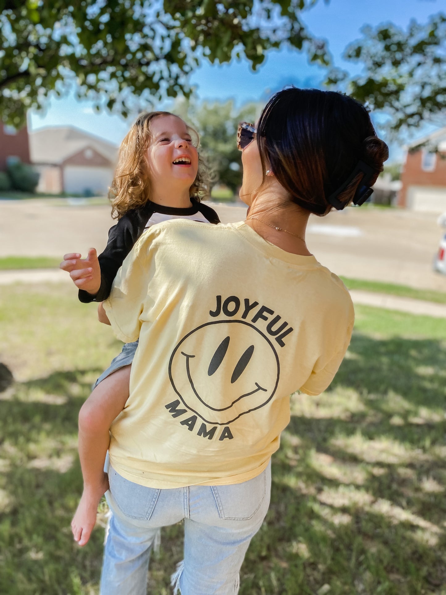 Joyful Mama Comfort Colors Pocket Tee