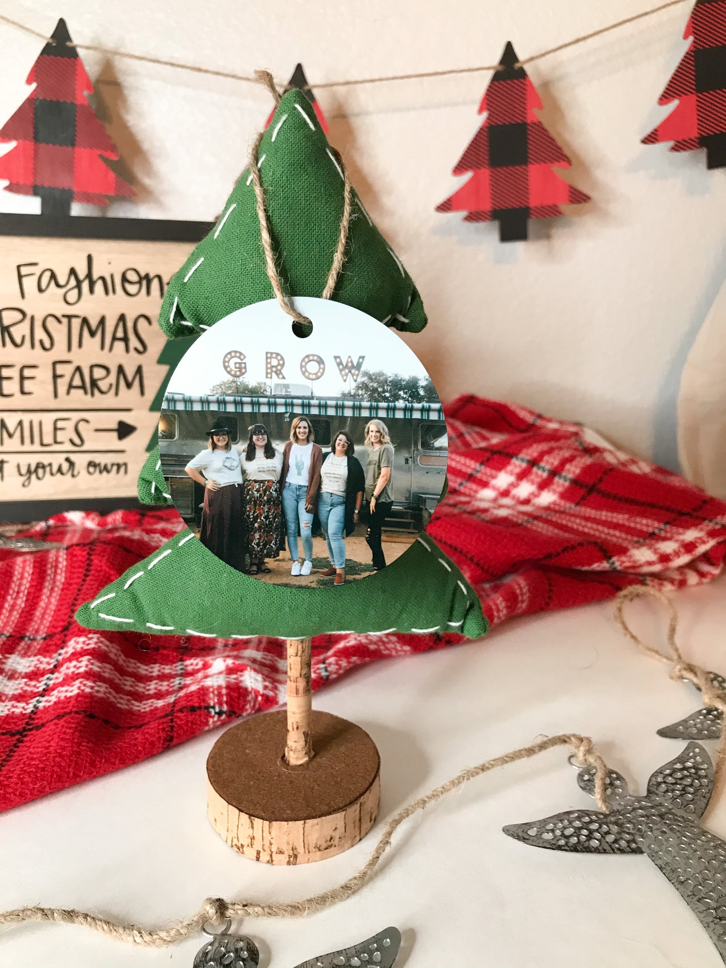 Custom Photo Ornament