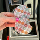 Multicolored Smiley Car Coaster Set