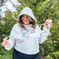 Never Too Cold For Iced Coffee Crop Hoodie