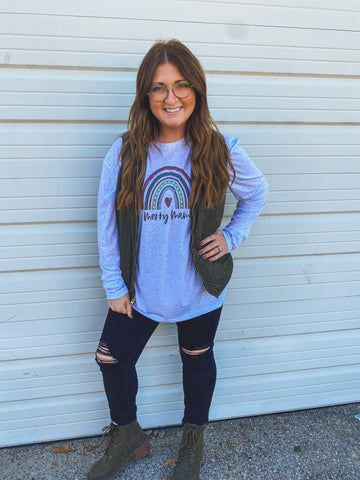 Merry Mama Long Sleeve Tee