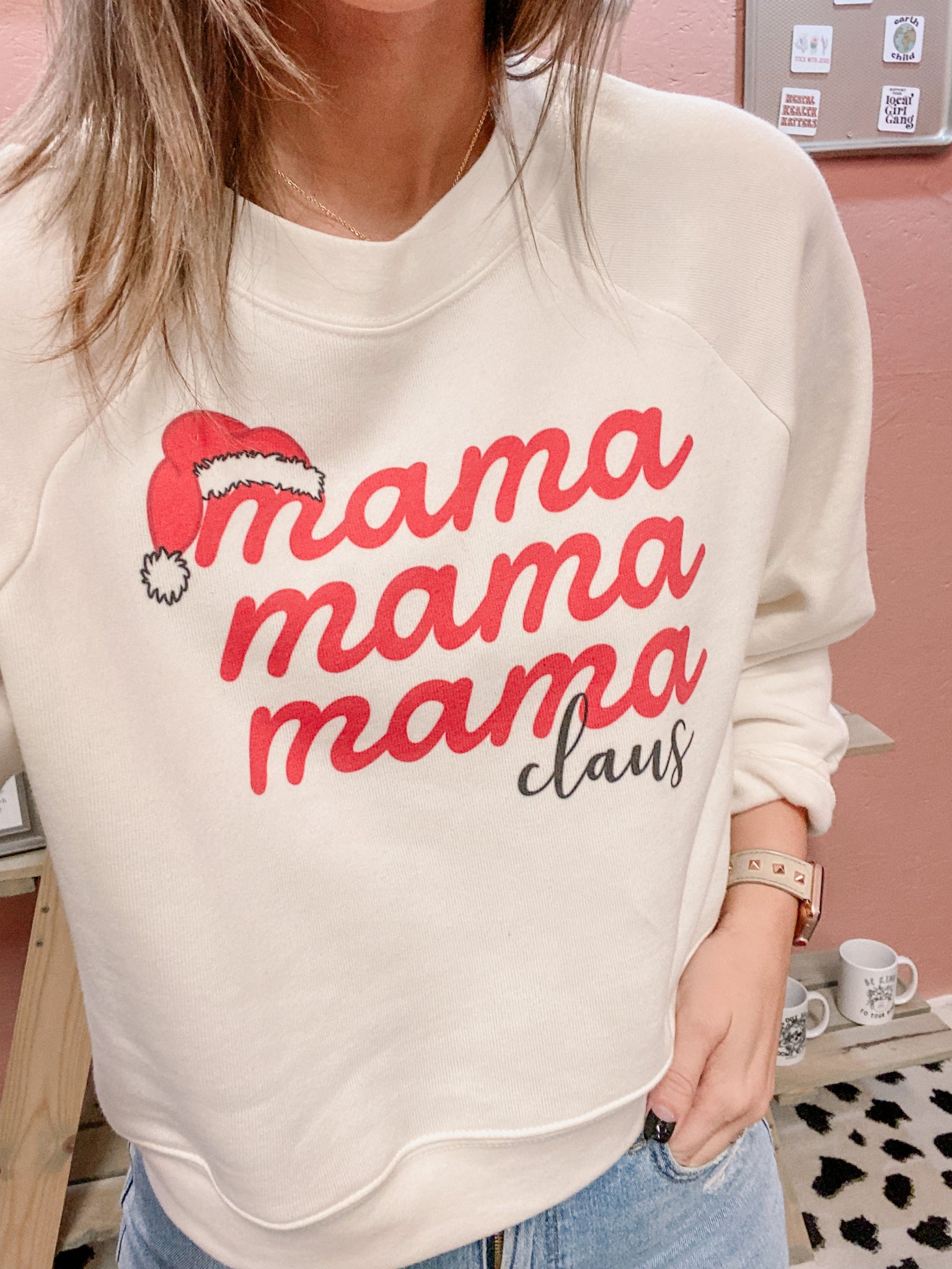 Mama Claus Pullover