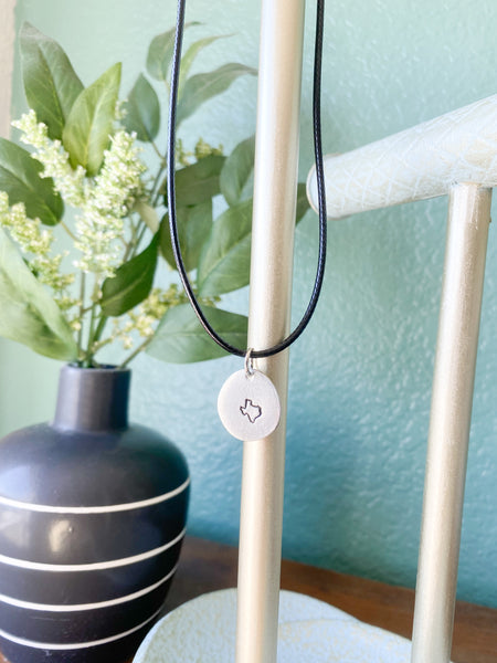 Corded Minimalist Necklace (Adjustable Length, Multiple Designs)