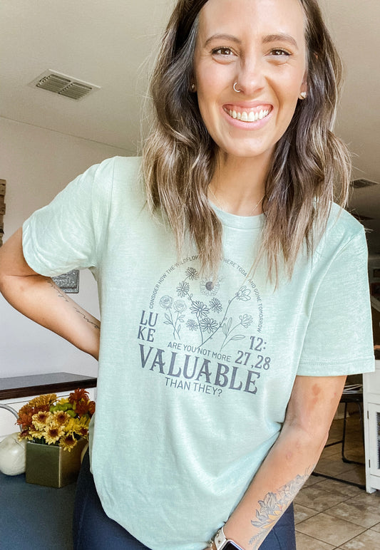 Consider The Wildflowers Luke 12 Tee